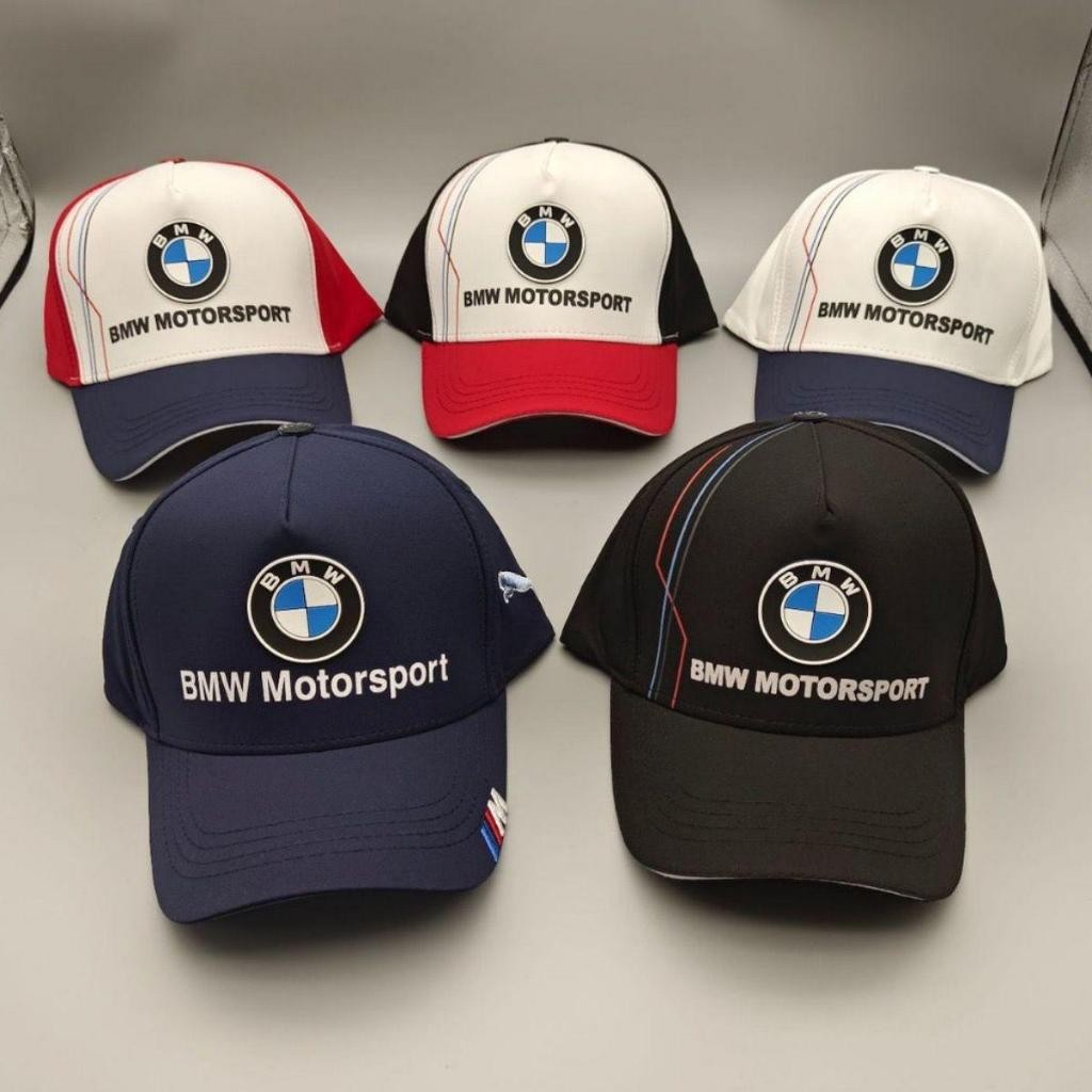 Topi Baseball Pria BMW  Logo Bordir High Quality Topi Baseball  Pria Wanita Premium Import
