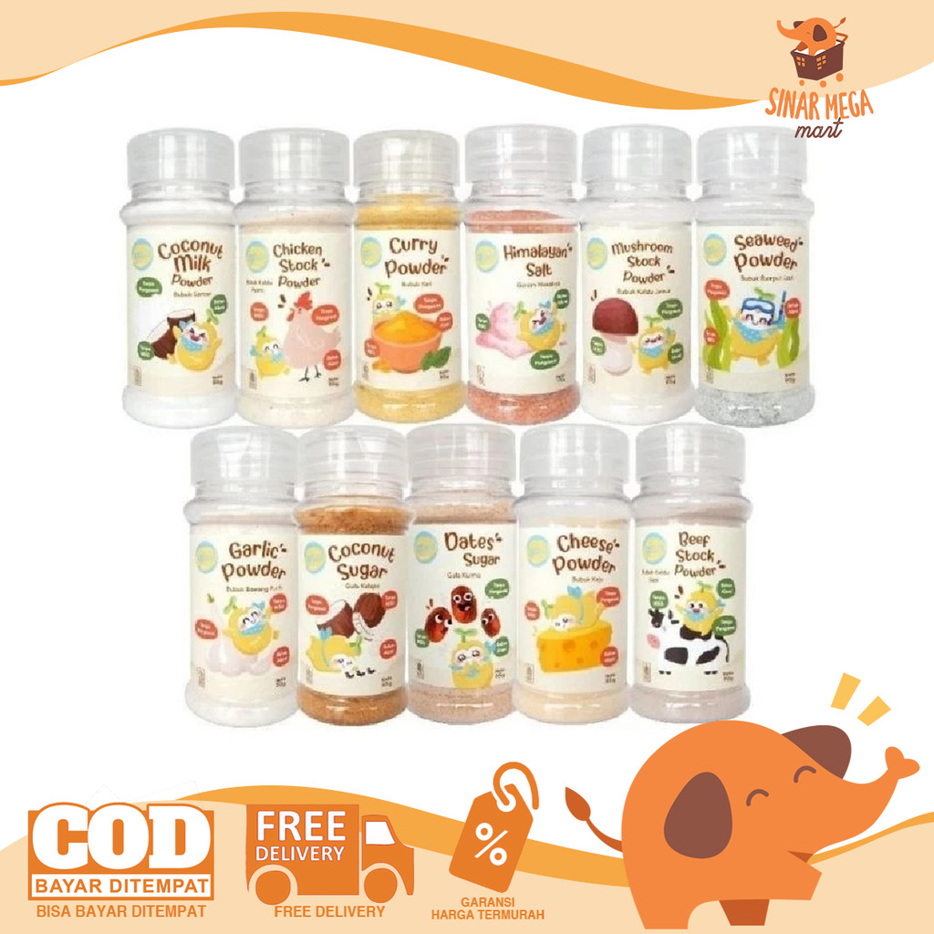 

GROUU Cooking Powder - Bumbu Masak MPASI Tanpa Pengawet