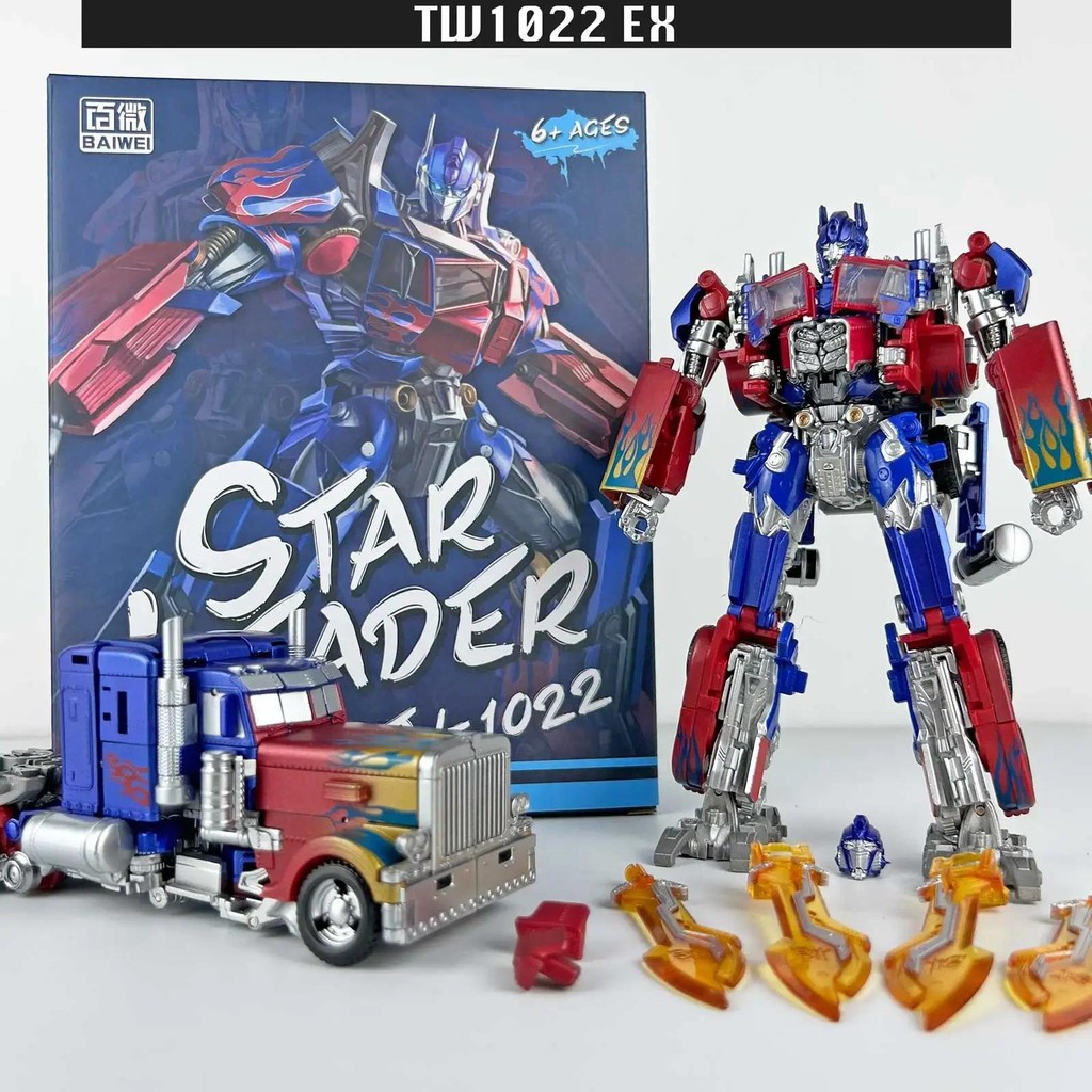 BAIWEI Transformation TW1022 EX Cargo Compartment Magnus KO Masterpiece Figure Toy Commander Nemesis