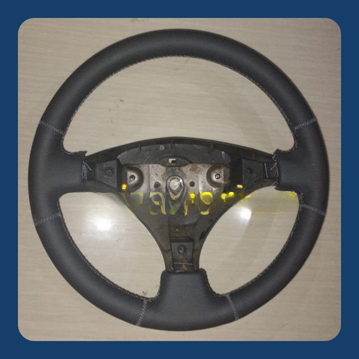 Cover Setir Avanza Xenia Gen1, Kijang Kapsul, Innova Gen1 Original Leather Kulit Hitam