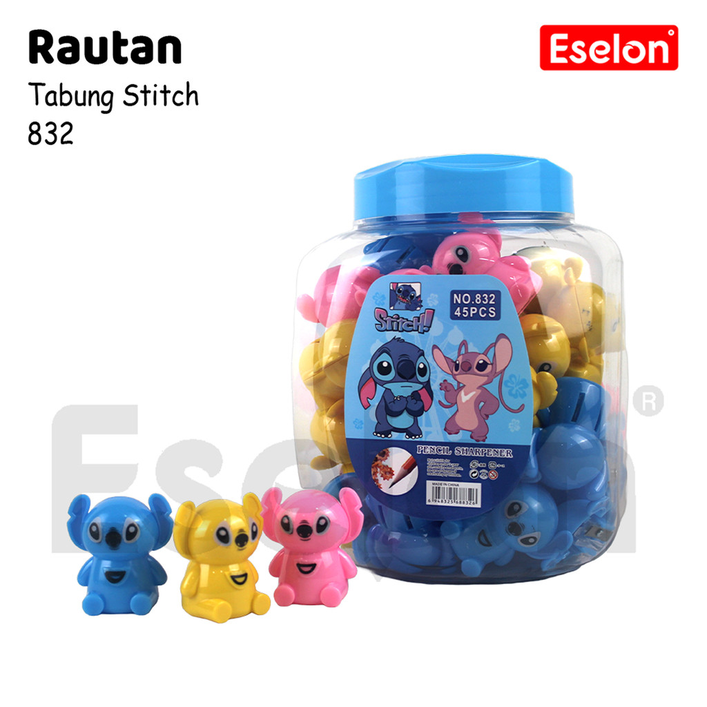 

1buah Rautan Stitch 832 / Serutan Pensil Karakter 1 lubang