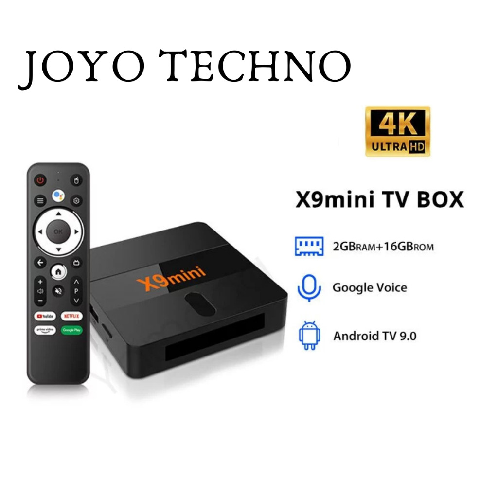 Android TV Box X9 MINI TV Box Android WiFi Bluetooth 4K HD ATV Unlock