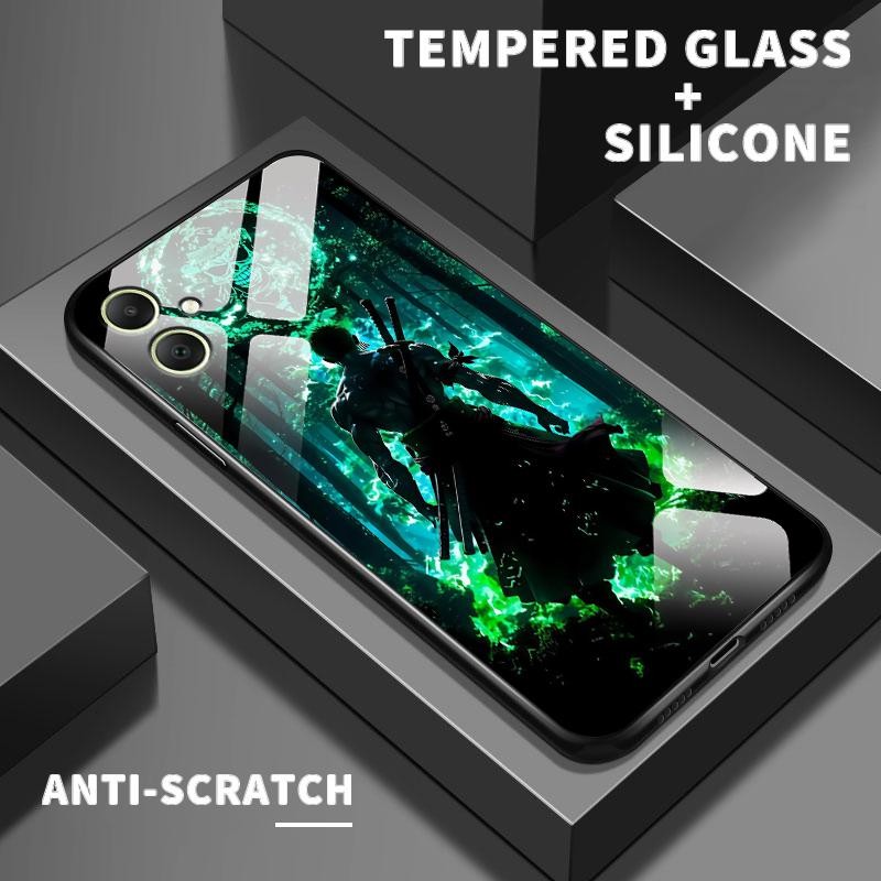 Kaca Glass Case For Samsung A05 A05s A02 A02s A03 A03 Core A03s A04 A04E A04s Soft Case Movies & Mus