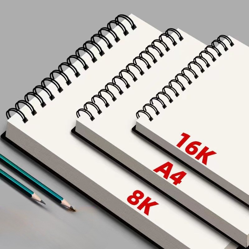 

1 Pack 30-Sheets ,Sketch Book, Top Spiral Bound Sketch Pad, Acid Free Art Sketchbook Artistic Drawing Painting Writing Paper For