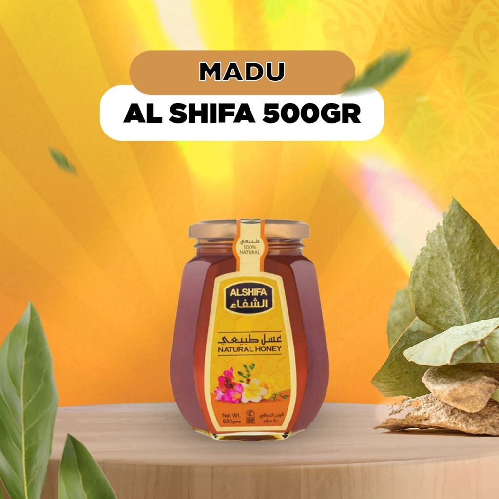 

ALSHIFA - Madu Al Shifa 500gr Natural Honey