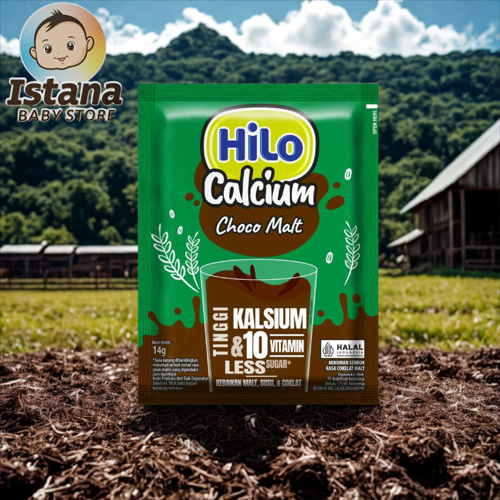 

HiLo Sachet Renceng Choco Malt Hi Calcium Isi 10sch Susu Berenergi Tinggi Kalsium Hilo Peninggi Badan