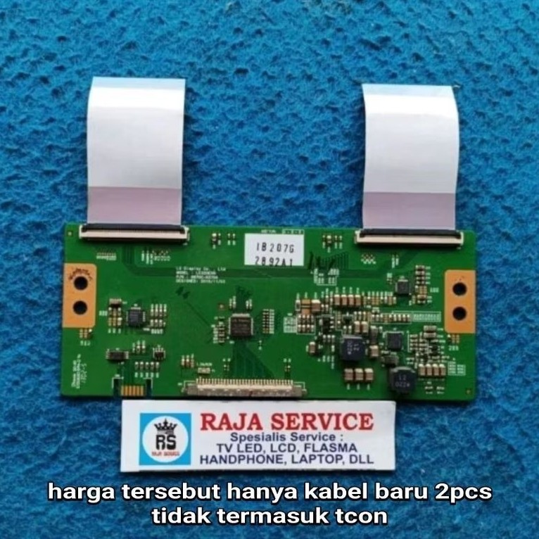 kabel tv LG 32LS3110 lvds flaxible dari tcon ke panel 60pin