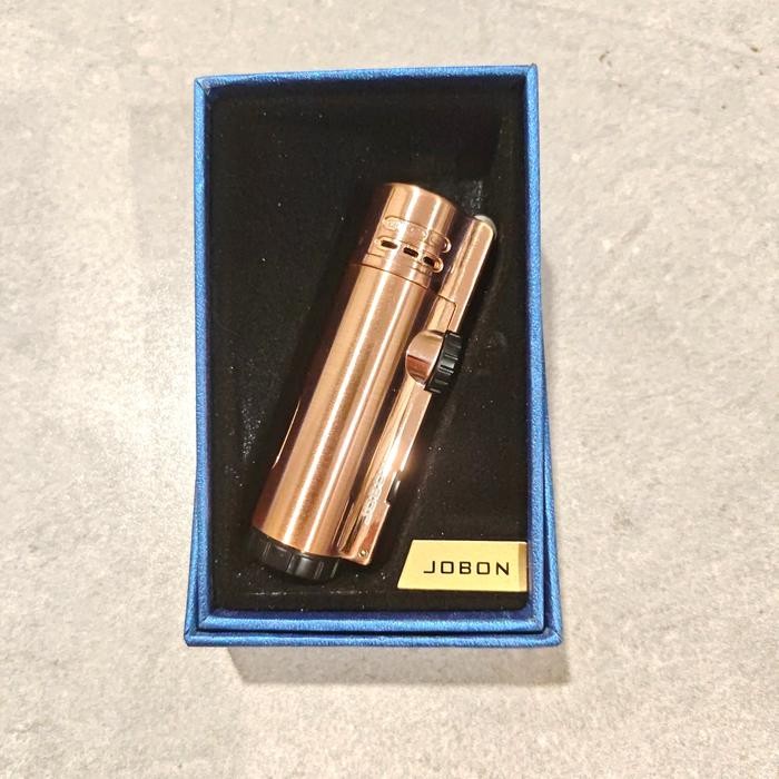 Korek API LIGHTER gas JET 4 FLAME JOBON zb 321 - BRONZE kilap