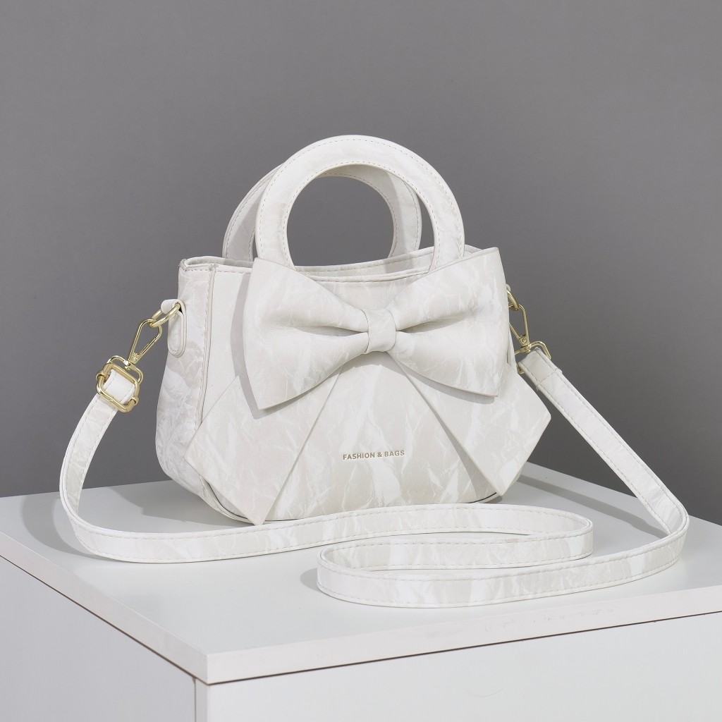 ANGGRAEINI JK 3190 TAS PESTA HIASAN PITA KOREA KEKINIAN TAS SELEMPANG FASHION CLUTCH KONDANGAN MINI 