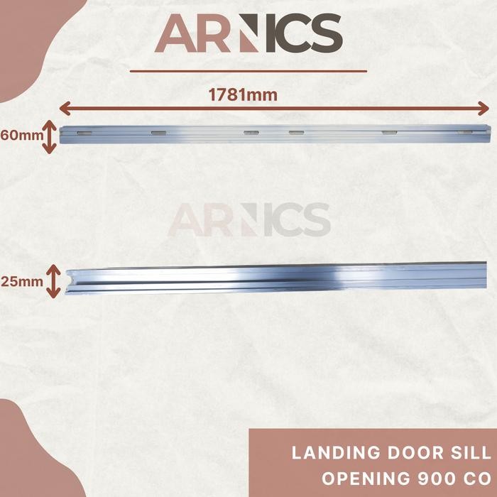 

Door Sill Opening 900mm Landing Door / Pintu Lantai Opening 900 Center Side Opening - CO 900mm