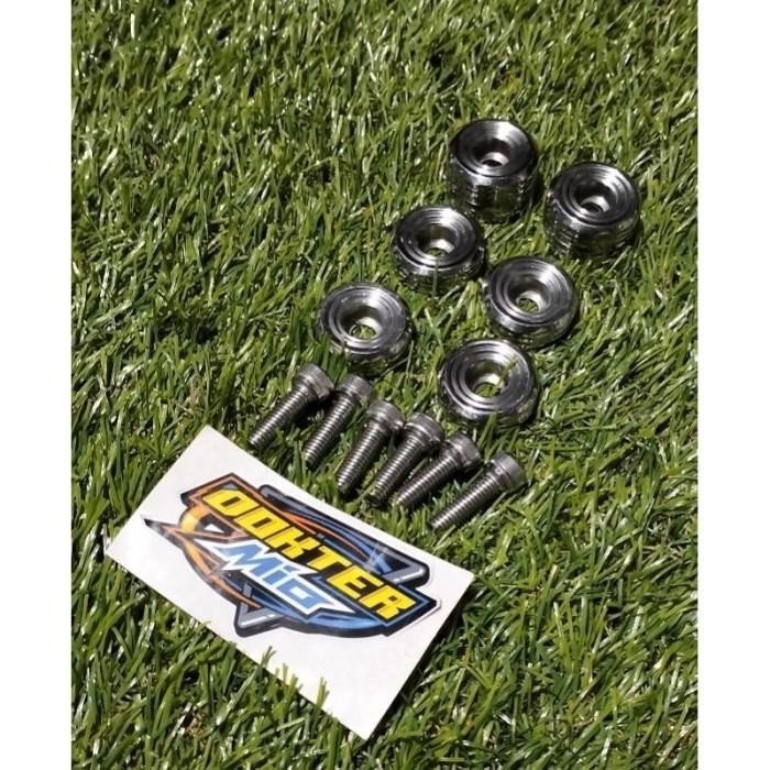 Coin injekan kaki Mio sporty atau smile stainles