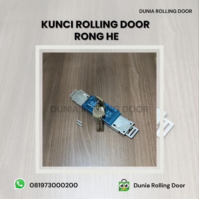 

Kunci rolling door Ronghe Original / Roll Door Key Merk Rong he ORI