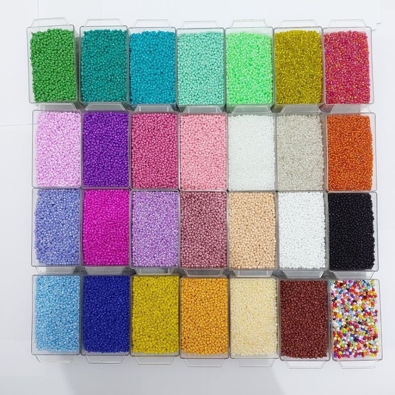 manik pasir | manik mote pasir | manik pasir 8/o | manik pasir 3mm | manik pasir 15gr DIY