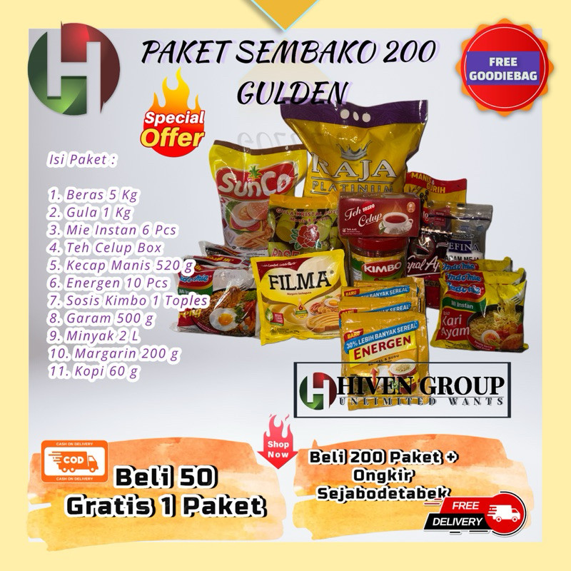 

PAKET SEMBAKO F