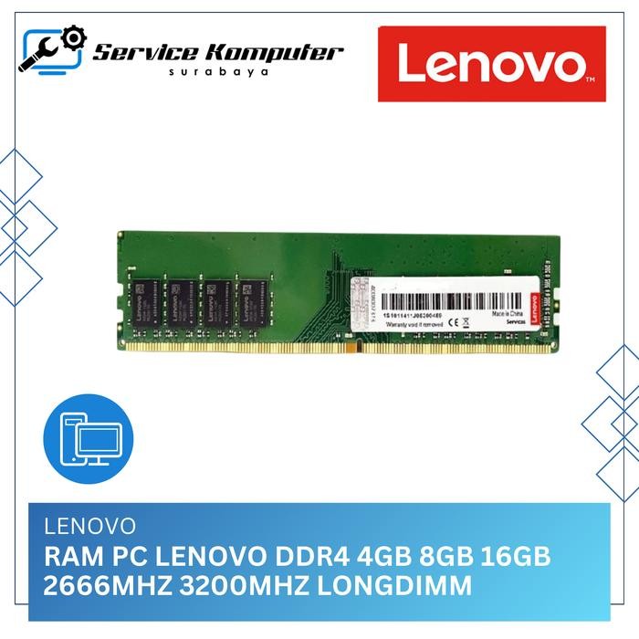 Memory RAM PC LENOVO LONGDIMM DDR4 4GB 8GB 16GB 2666MHz 3200MHz