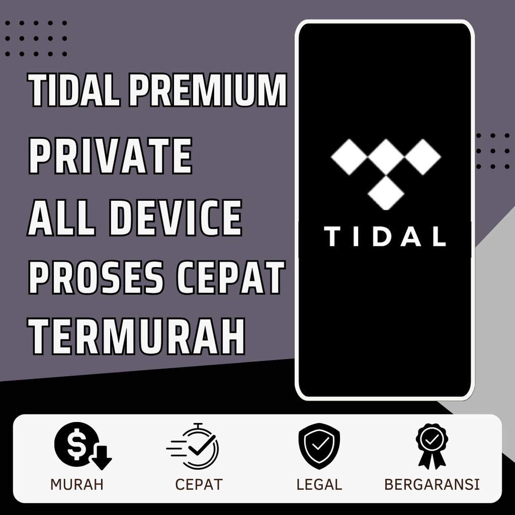 Tidal HIFI 1 Bulan Premium [Promo]
