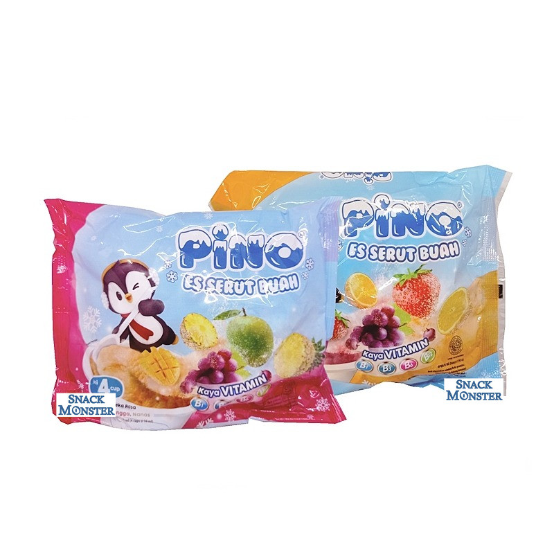 

Pino Es Serut Buah - Netto 4 cups x 50 ml