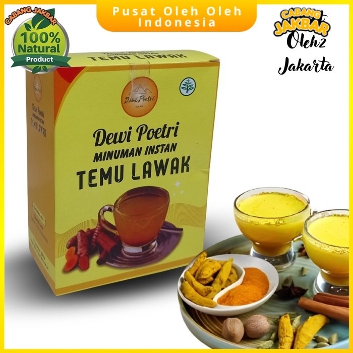 

Minuman Instan Temulawak Rempah Dewi Poetri Herbal Alami
