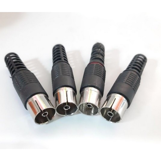 Jack Antena TV Plastik Female / Konektor Kontra Jek Antena TV (G)