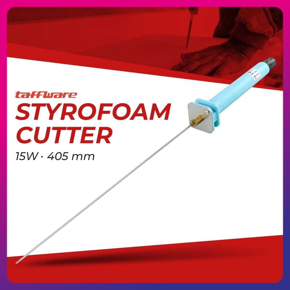 

Taffware Pemotong Busa Polystyrene Styrofoam Cutter 15W 405mm - CT25