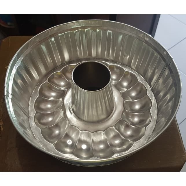 Loyang Sultan / Loyang Bolu Marmer Cake / Loyang Tulban Motif Cetakan Bolu Loyang Marble Marmer Cake