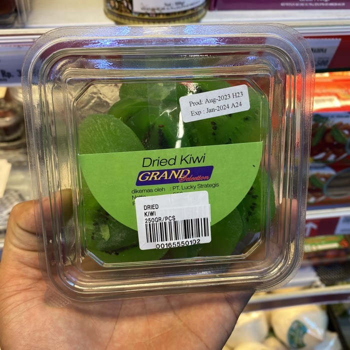 

Kiwi dried kiwi kering | Buah kiwi kering premium pack 250g