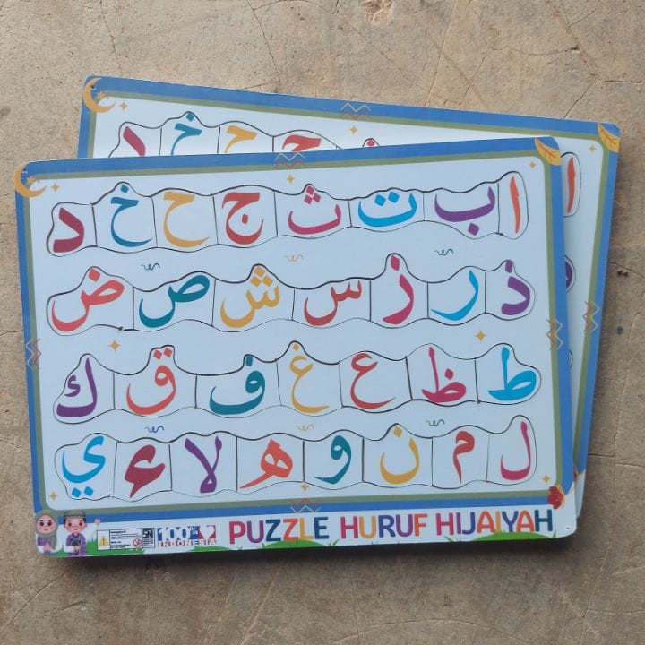 HAULA TOYS || Bundling 3 puzzle,puzzle huruf besar,puzzle huruf kecil,puzzle huruf arab,puzzle hijai