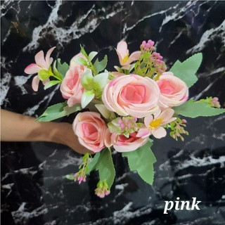 Bunga Mawar Rose Plastik Jepang Tropis Artificial Imitasi - HaDe Florist