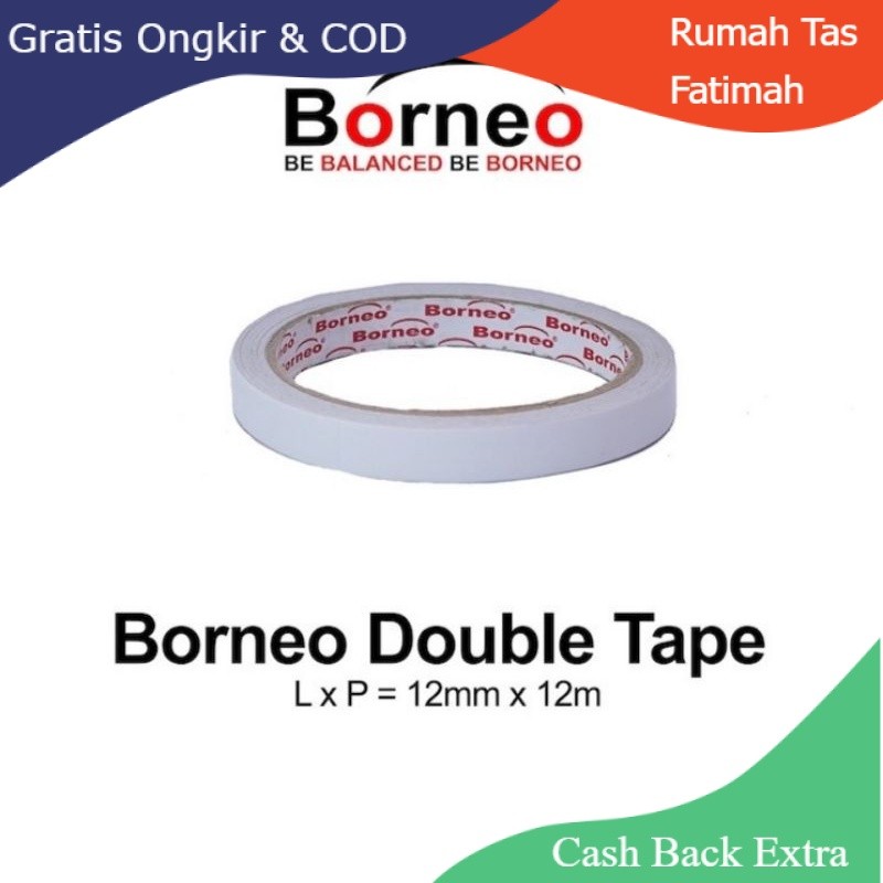 

Promo DOBEL TIP BESAR / DOBEL TIP KECIL / DOBEL TIP TANGGUNG DOBEL TIP MURAH / BORNOE DOUBLE TAPE By Rumah Tas Fatimah