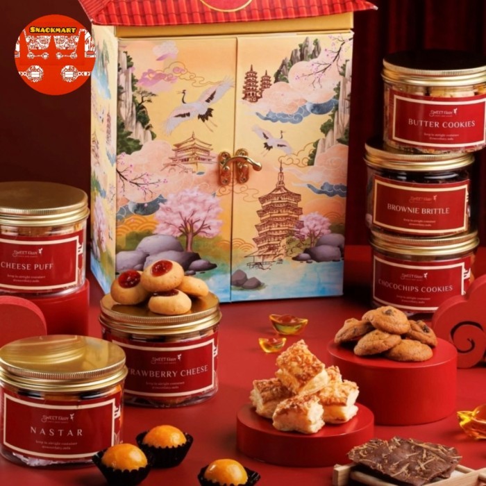 

Parcel Imlek Premium Medan / Hampers Imlek Kue Kering Premium / Hampers Imlek Medan / Parcel Imlek Chinese New Year Kue Kering 2025 / Hampers Imlek Chinese New Year 2025 / Parcel Imlek Kue Kering Premium Medan - Isi 6