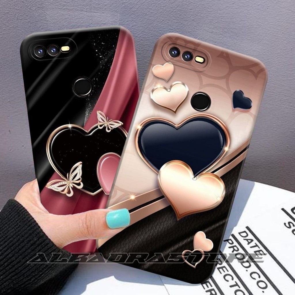 Case Oppo A5s A7 A12 A11K F9 REALME 2 PRO A3S A1K REALME C2 Motif Aesthetic Lovely Elegan - Case Opp