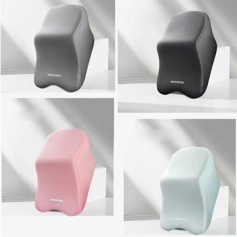 Bantal Kursi Mobil Sandaran Leher Punggung Memory Foam / Bantal Leher Mobil / Bantal 1 Set Mobil