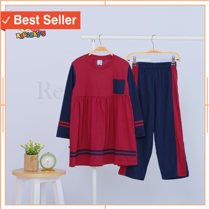 Setelan Olahraga Lari Badminton Senam Zumba Style Keren Murah /Baju setelan olahraga anak perempuan 