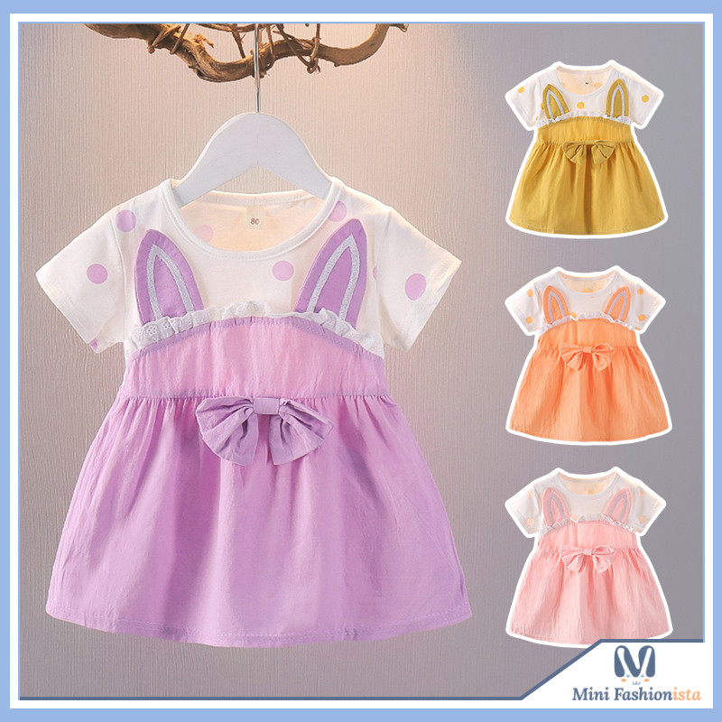 dress anak perempuan baju anak perempuan 1 tahun baju bayi perempuan dress bayi  gaun anak perempuan