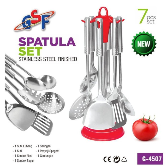 [HOME MART] GSF-4507 SPATULA SET / SPATULA / SPATULA SET / SATU SET SPATULA / SPATULA SET GSF-4507