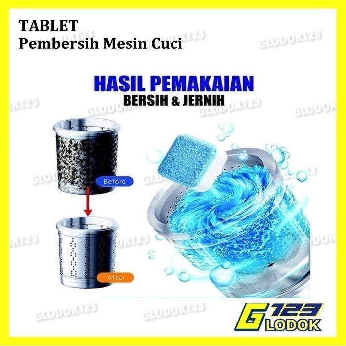 Tablet Pembersih Mesin Cuci Deep Cleaning Washing Machine ORIGINAL G1914