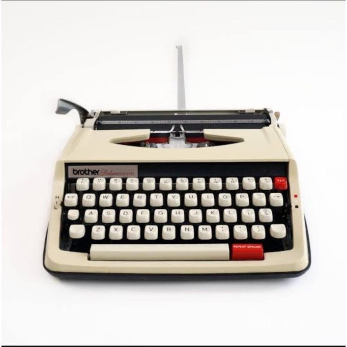 

Mesin Ketik / Tik BROTHER DELUXE 850TR Manual 9 Inch JAPAN ORI NEW