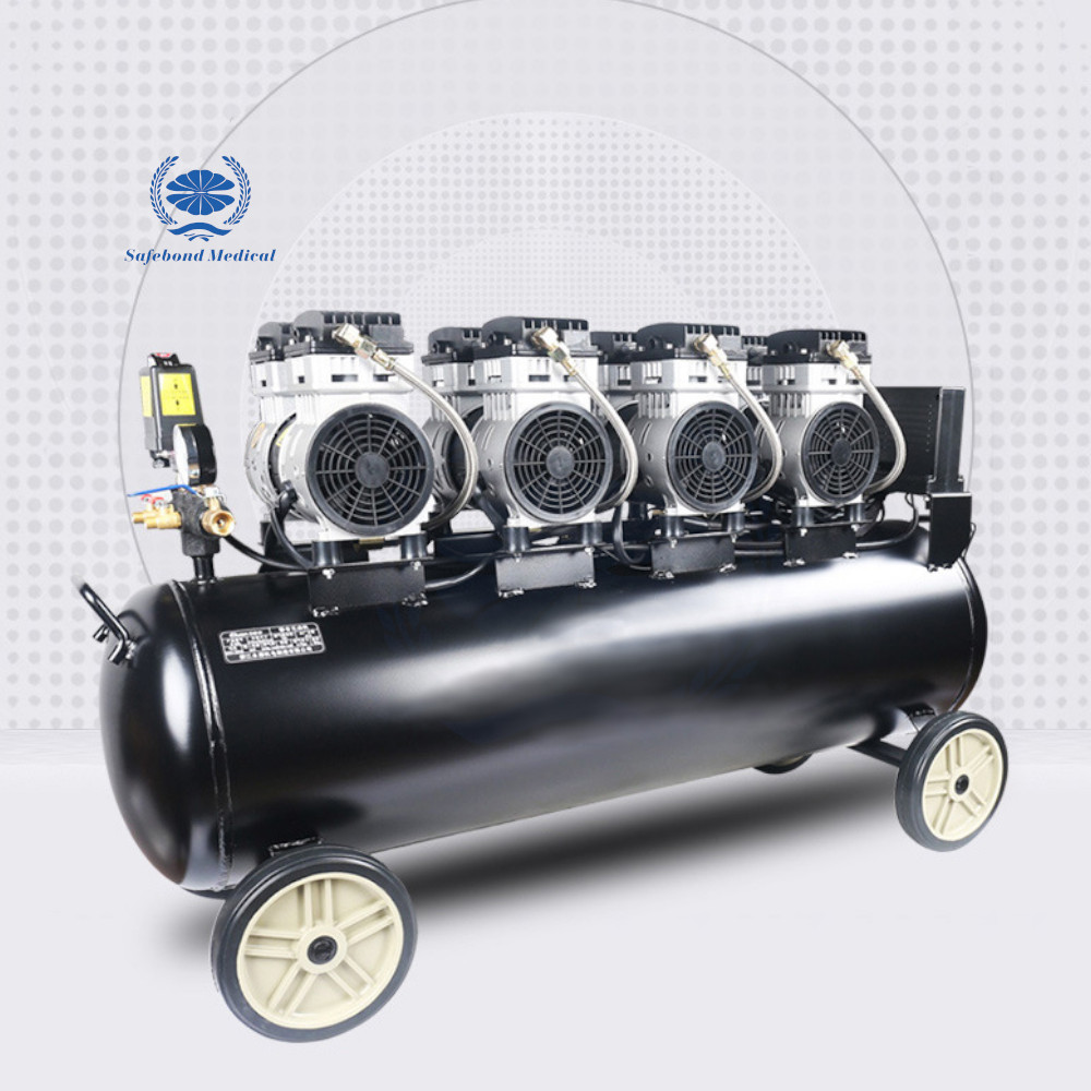 Portable oil-free silent professional high-pressure air compressor 100L  air compressor