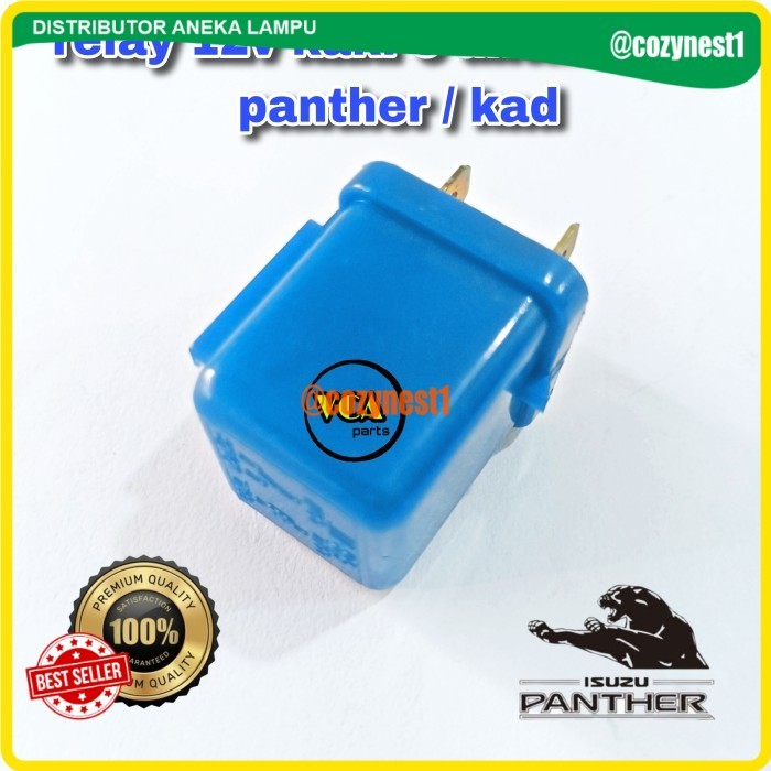 Promo RELAY 12V KAKI 5 ( 5P ) UNTUK MOBIL PANTHER/KAD.