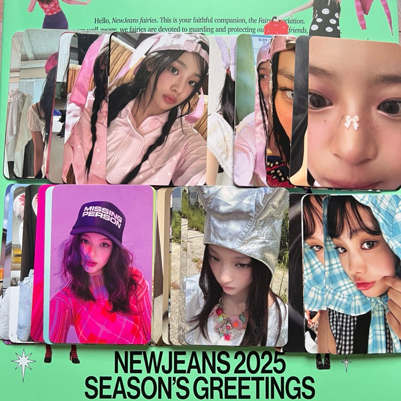 PROMO [READY STOCK] OFFICIAL PHOTOCARD NEWJEANS SEASON’S GREETINGS SG 2025 SG25 MINJI HANNI DANIELLE