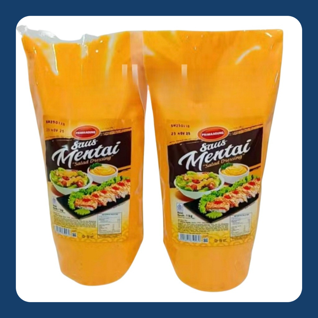 

Prima Agung Saus Mentai 500gr Saus keju 500gr