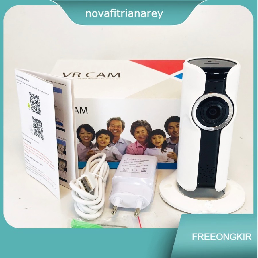 VR CAM 180 Panoramic Camera wifi - camera cctv ip 1080p