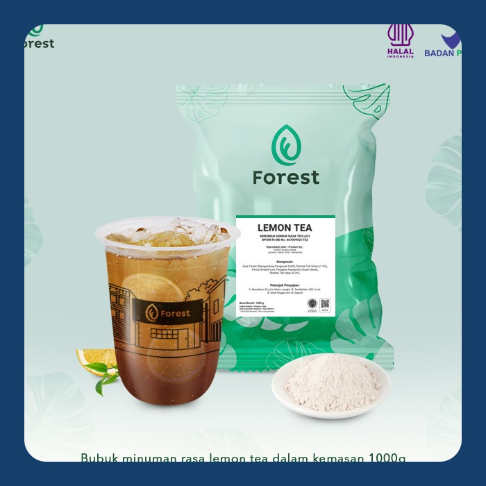 

Bubuk Minuman Teh LEMON TEA Powder 1000 gr-FOREST