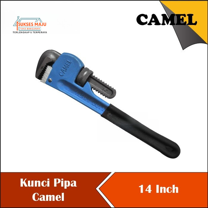 Kunci Pipa 14 18 " inch pipe wrench Kunci Pipa 14" 18"HEAVY DUTY CAMEL