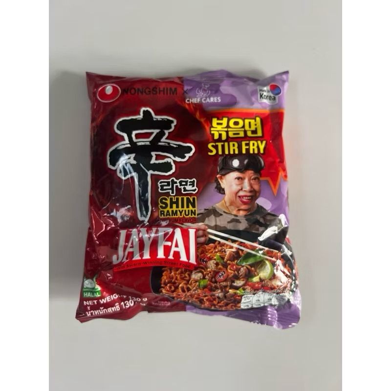 

Jayfai Shin Ramyun Stir Fry Original THAILAND Product Mie Goreng Viral Dry Instant Noodle PO BKK Jastip