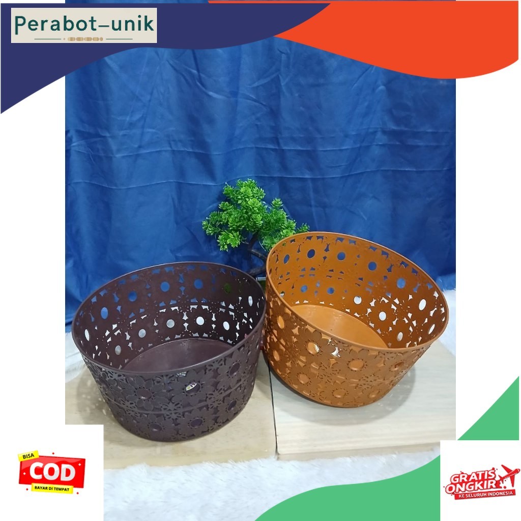 Perabot_unik > KERANJANG MOLY MELATY Wakul Plastik Melati Molly Keranjang Parcel Bunga Serbaguna Ber