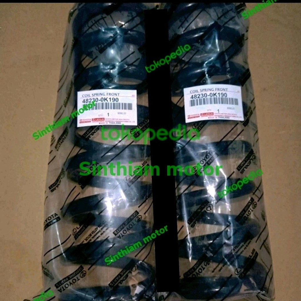 per keong fortuner depan/coil spring Fortuner depan original