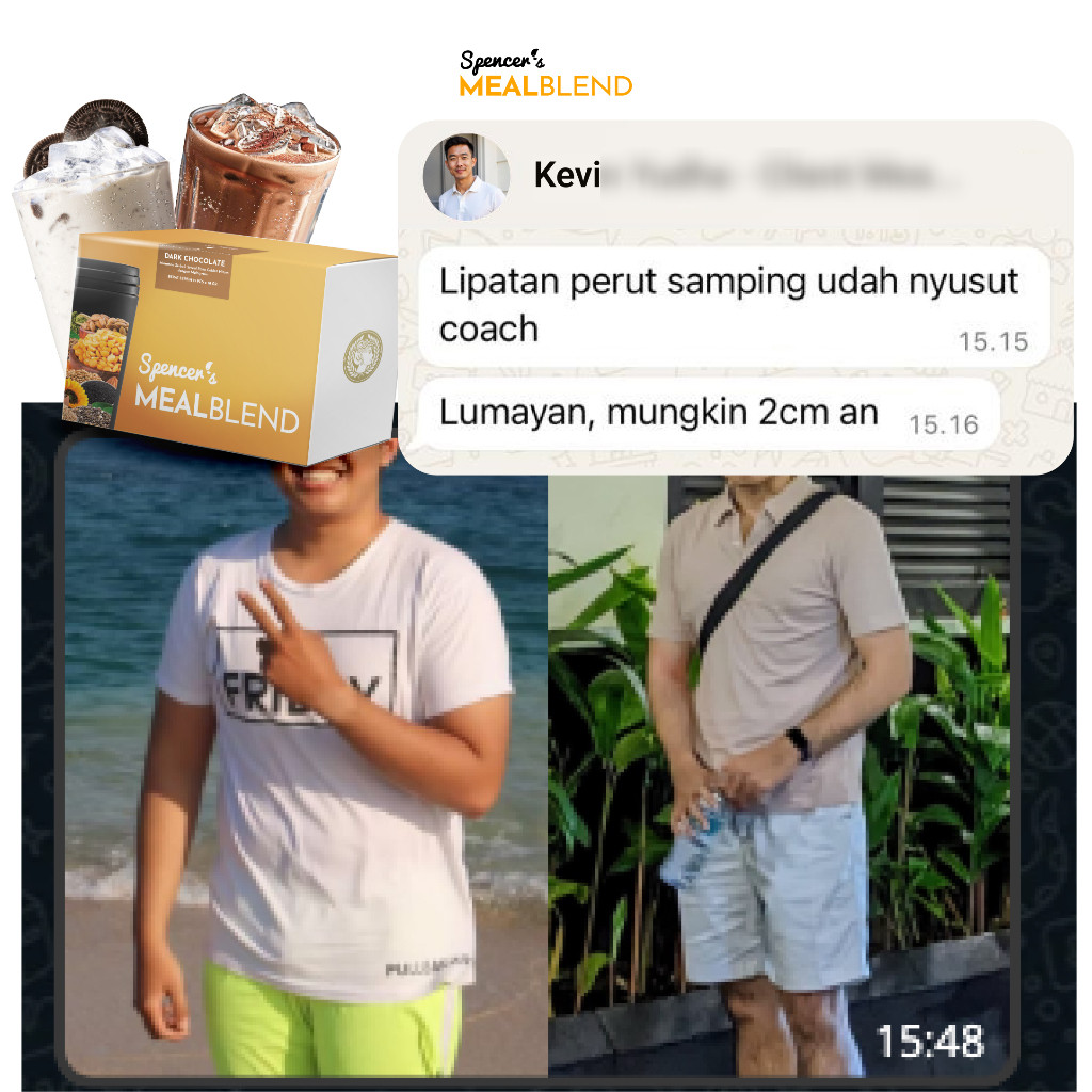 

Spencer's MealBlend Limited Edition - Meal Replacement Serat dan Protein Seimbang
