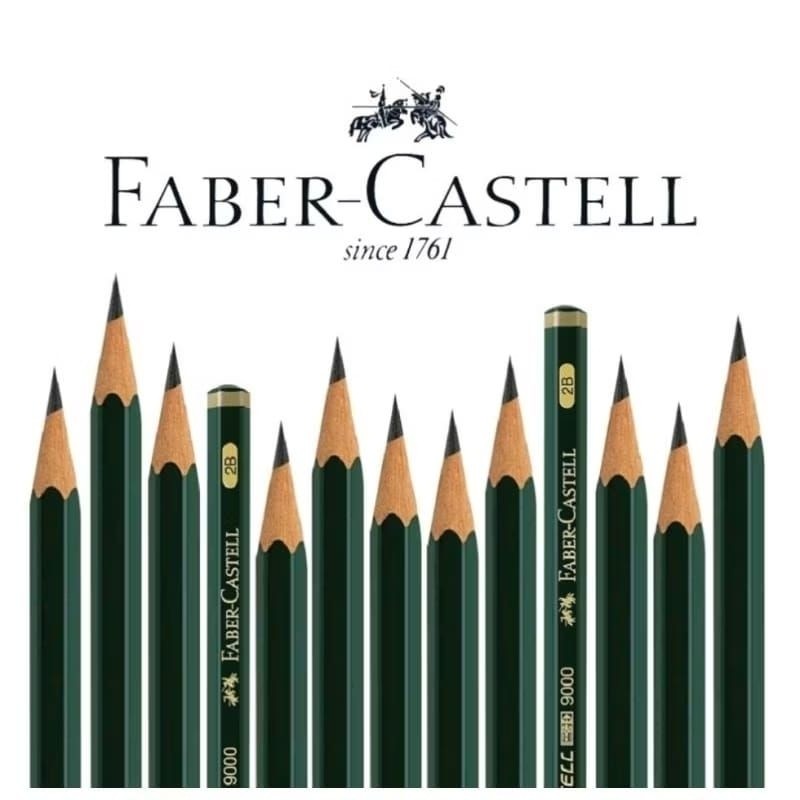 

Pensil / pencil Faber-Castel Pencil Kayu Faber Castel 2B / 3B / 4B / 5B / 6B / 7B / 8B /HB