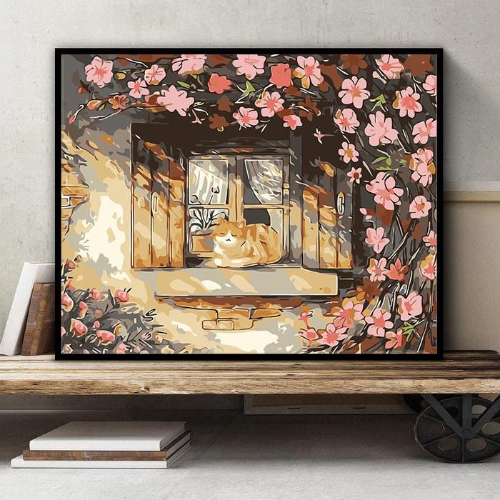 

Promo 40x50 Canvas Paint By Number Kit Painting By Numbers DIY Lukisan Seri S Scenery - Japan Night Terlaris